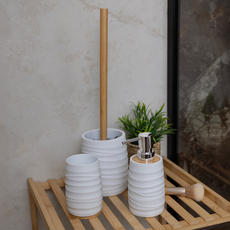 Dozownik na mydło AZURO biały